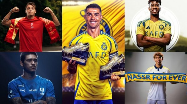 沙特金靴属谁?C罗畅达夺魁 雷特吉&努涅斯&小菲&科曼加入争夺⚔️