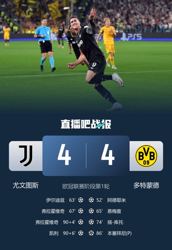 能进也能丢！尤文贯穿两场进4球，同期两场狂丢7粒进球