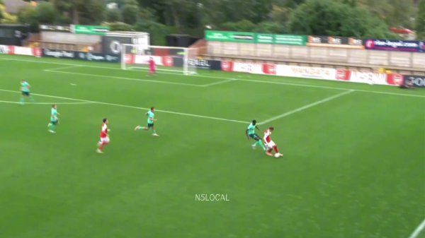 阿森纳U21队史最年青联赛进球者🤩来赏玩15岁谈曼昨日比赛集锦