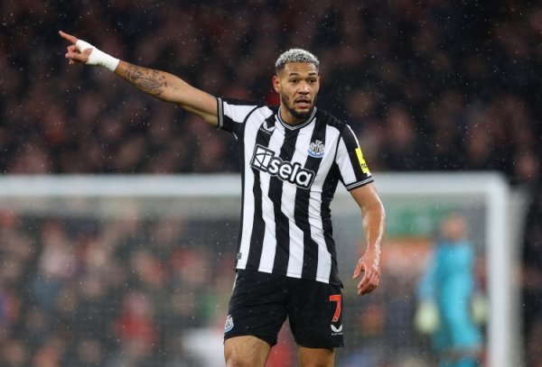 记者：乔林顿踢先锋恶果可以，纽卡依靠集体来支吾伊萨克的离队