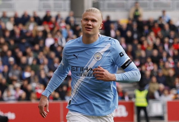 哈兰德：很知足第四次得到英超月最好球员，感谢大家为我投票