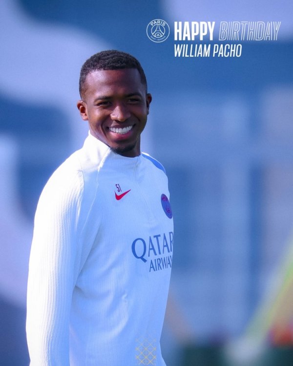 巴黎官方祝帕乔24岁诞辰欢畅，昨年4000万欧加盟已斩获5冠