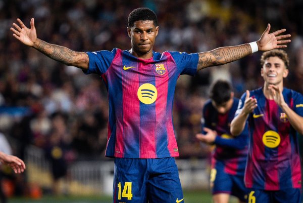 愿3500万买断！每体：巴萨入部属手鼓舞签拉什福德，但愿球员大幅降薪