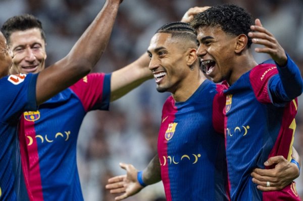 每体：巴萨三叉戟亚马尔、莱万、拉菲尼亚本轮有望携手出战